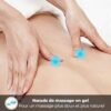 Coussin de chaise de massage (nœuds de gel)