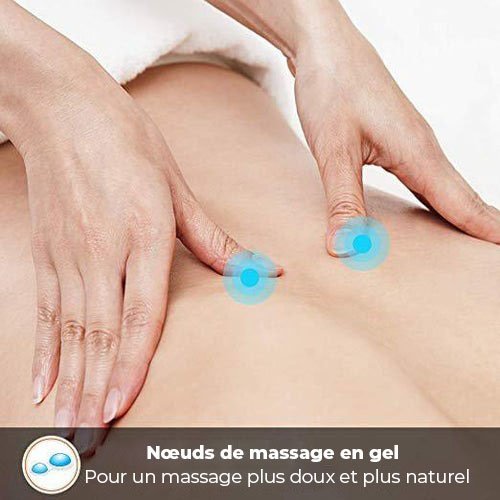 Coussin de chaise de massage (nœuds de gel)
