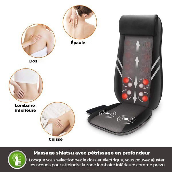 Coussin de chaise de massage