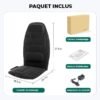 Masseur de dos à vibrations avec chaleur