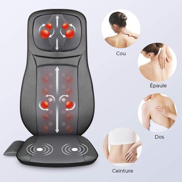 Masseur pour le cou et le dos avec chaleur