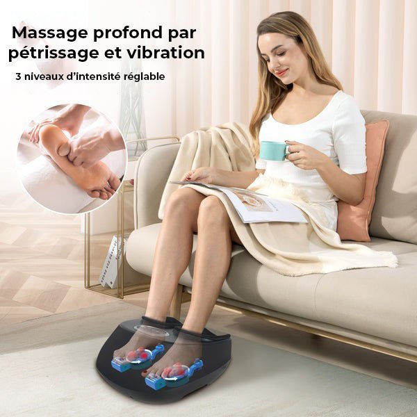 Appareil de massage Shiatsu pour les pieds
