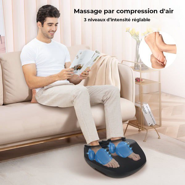 Appareil de massage Shiatsu pour les pieds