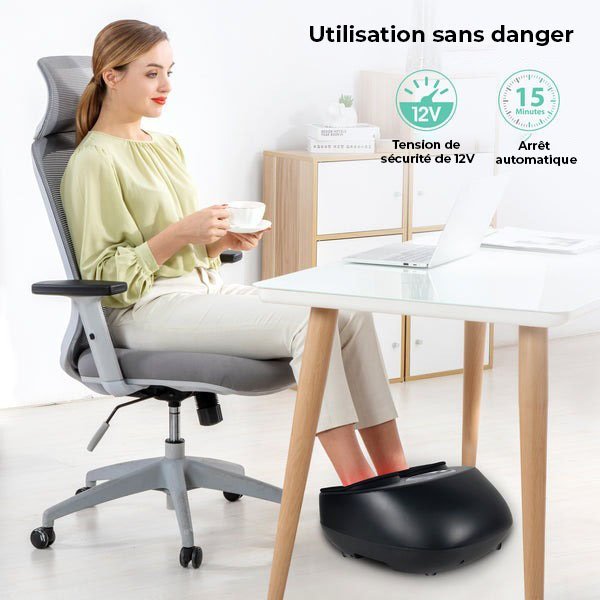 Appareil de massage Shiatsu pour les pieds