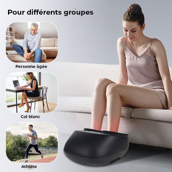 Appareil de massage Shiatsu pour les pieds