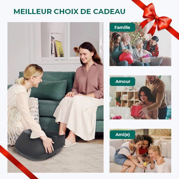Appareil de massage Shiatsu pour les pieds