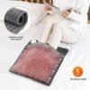 Chauffe-pieds et coussin chauffant 2 en 1