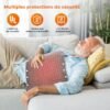 Chauffe-pieds et coussin chauffant 2 en 1