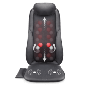 Coussin de siège de massage - Modes 2D/3D 2 en 1