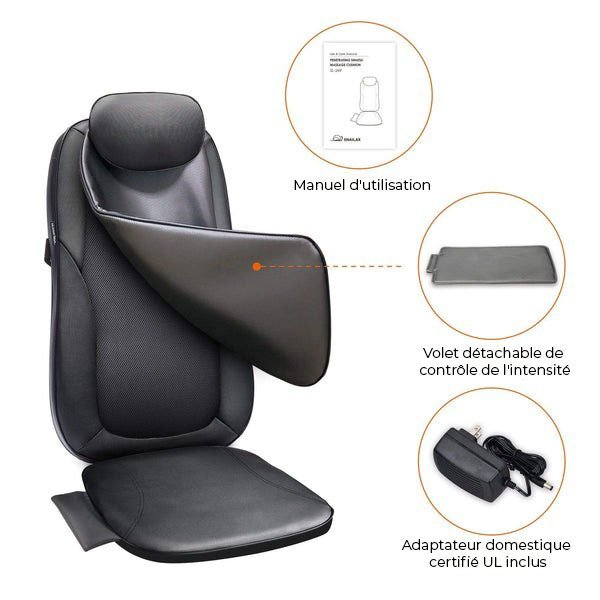 Coussin de chaise de massage