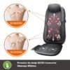 Coussin de siège de massage - Modes 2D/3D 2 en 1