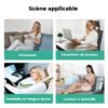 Coussin de soutien lombaire avec chaleur