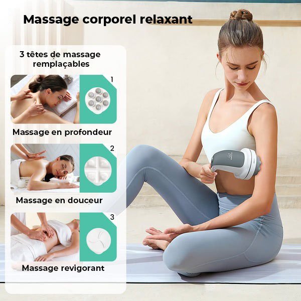 Massage corporel anti-graisse portatif