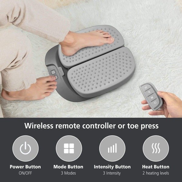 Masseur de pieds à vibrations avec chaleur