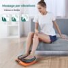 Masseur de pieds électrique à vibrations
