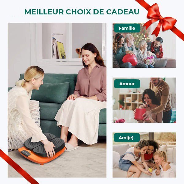 Masseur de pieds électrique à vibrations