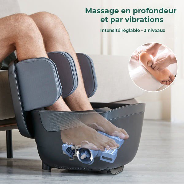 Masseur de pieds et repose-pieds