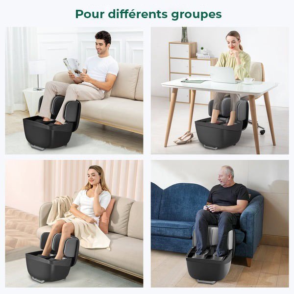 Masseur de pieds et repose-pieds