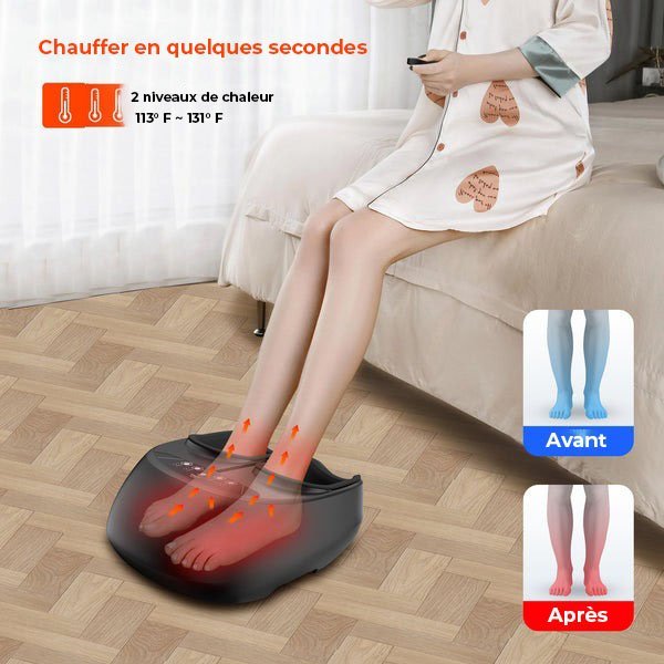 Masseur électrique pour les pieds