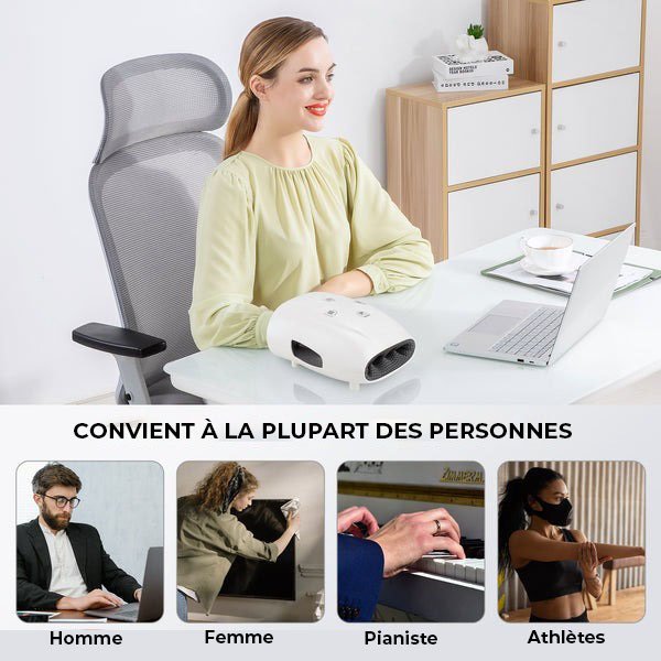 Masseur pour les mains avec chaleur
