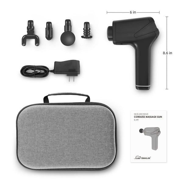 Pistolet de massage sans fil