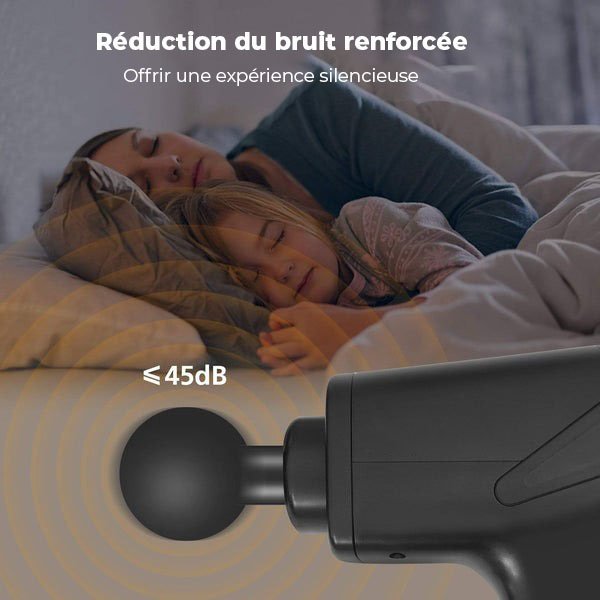 Pistolet de massage sans fil