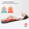 Tapis de massage chauffant corps complet