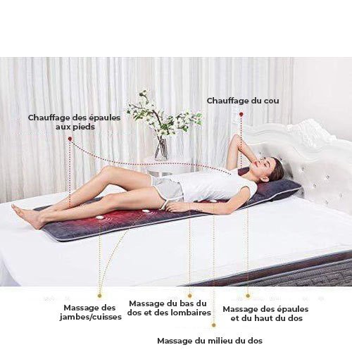 Tapis de massage vibrant avec chaleur